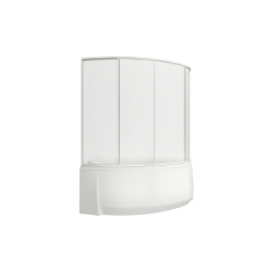 Акриловая ванна BAS Фэнтази 150х88 левая/правая на каркасе с Г/М оборудованием, ВГ00254/ВГ00306