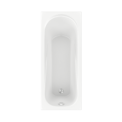 Акриловая ванна BAS ТОЛЕДО 170x75 на каркасе с сифоном, В 00035