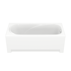 Акриловая ванна BAS ТОЛЕДО 170x75 на каркасе с сифоном, В 00035