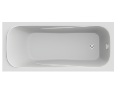 Акриловая ванна BAS Кварта 180x80 на каркасе с сифоном, В 00017