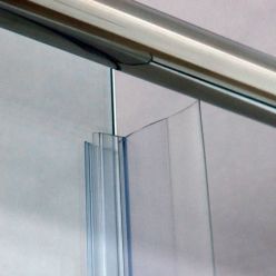 Душевая дверь Roth Kinedoor Line KID2, 180 см (хром/прозрачное стекло), 970-1800000-00-02
