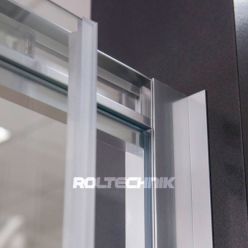 Душевая дверь Roth Lega Line LLD2 100 см (хром/стекло печатный узор), 556-1000000-00-21