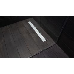 Водосточный трап Pestan Confluo Frameless Line 850 White Glass, 13701215 двухсторонняя дизайн-вставка