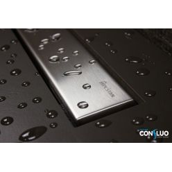 Душевой трап линейный 2в1 Pestan Confluo Frameless Line 750 NEW, 13704104 двухсторонняя дизайн-вставка