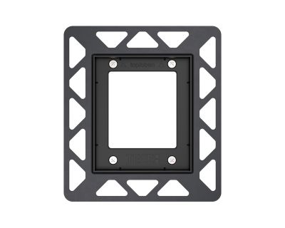 Монтажная рамка TECEfilo для монтажа на уровне стены, черный, 9242042