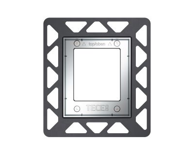 Монтажная рамка TECEfilo для монтажа на уровне стены, хром глянцевый, 9242040