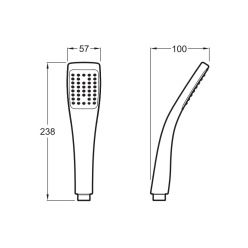 Ручной душ Jacob Delafon EO E3876-CP