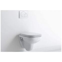 Подвесной унитаз Duravit D-Code (с крышкой SoftClose) 45350900A1