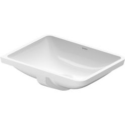 Умывальник Duravit Starck 3 0305490000, встраиваемый снизу 49x40 см с переливом