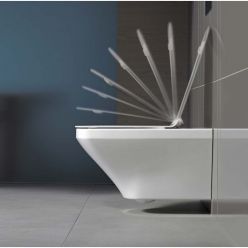 Подвесной унитаз Duravit Durastyle Rimless (с крышкой SoftClose) 45510900A1