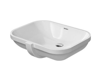 Умывальник Duravit D-Code 0338560000, встраиваемый снизу 55x40 см с переливом