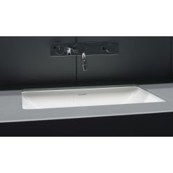 Умывальник Duravit Starck 3 0305490000, встраиваемый снизу 49x40 см с переливом