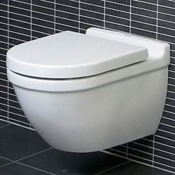 Подвесной унитаз Duravit Starck 3 Rimless (с крышкой SoftClose) 45270900A1
