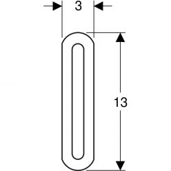 Соединитель профиля для каркасной системы Geberit GIS, 461.022.00.1