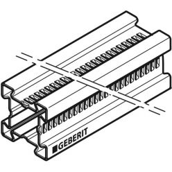 Профиль для каркасной системы Geberit GIS, штанга 5 м, цена за 1 метр, 461.000.25.1 (отгрузка по 2, 3 и 5 м)
