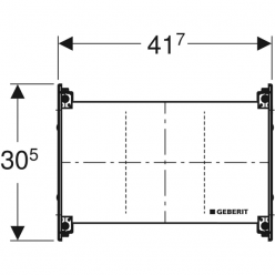 Опорная площадка Geberit GIS, универсальная, скрытый монтаж, 461.173.00.1