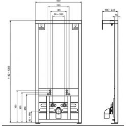 Инсталляция для биде Ideal Standard W589667