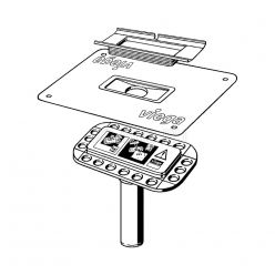 Слив для душевого лотка VIEGA Advantix Cleviva, 797270