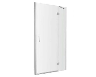Душевая дверь Omnires MANHATTAN 100 см стекло прозрачное, профиль хром, ADP10X LUX-T