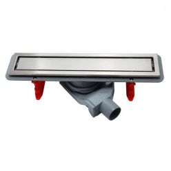 Водосточный желоб Pestan Confluo Premium Line GLASS 550 с черным стеклом двухсторонний, 13000292