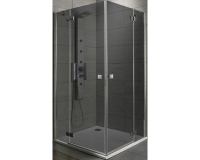 Душевой уголок Radaway Almatea KDD 80L×90R (32187-01-05N) графитовое стекло