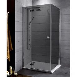 Душевой уголок Radaway Almatea KDJ 100L×100 (32150-01-05NL) графитовое стекло