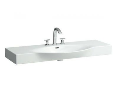 Раковина Laufen Palace 90x51, с 3 отв. для смесителя  8.1170.2.000.108.1, цвет белый 