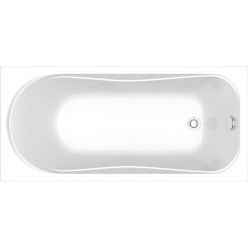 Акриловая ванна BAS Верона 150x70 на каркасе с сифоном, В 00009