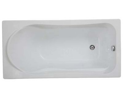 Акриловая ванна BAS Мальта 170x75 на каркасе с сифоном, В 00023