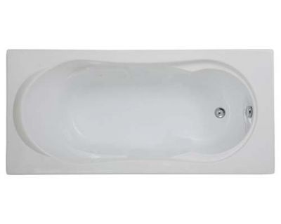 Акриловая ванна BAS Ахин 170x80 на каркасе с сифоном, В 00005