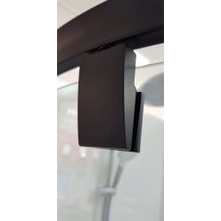 Душевая дверь Ravak Pivot PDOP2-100 черный + стекло транспарент 03GA0300Z1