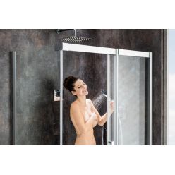 Душевой угол Ravak MATRIX MSDPS-120/80 L, 0WLG4C00Z1 блестящая+транспарент   