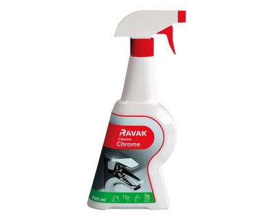 Средство для ухода RAVAK CLEANER CHROME (500 мл) за хромированными деталями, X01106