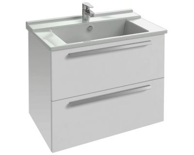 Тумба под умывальник Jacob Delafon STRUKTURA 80 см белая EB1277-N18