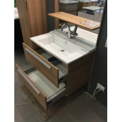 Тумба под умывальник Jacob Delafon STRUKTURA 80 см белая EB1277-N18