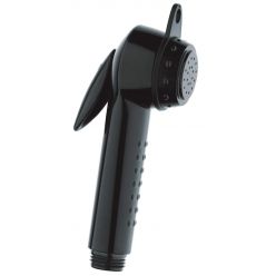 Гигиенический душ JACOB DELAFON с держателем из ABS черного цвета и гибким шлангом 1,25 м E75089-CP