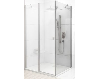 Стенка душевая  Ravak Chrome CPS-90 блестящий + Transparent 9QV70C00Z1