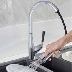 Смеситель для кухни Jacob Delafon Malleco E562-CP с вытяжным изливом