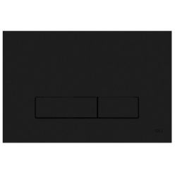 Панель смыва механическая OLI Narrow OLIpure soft-touch (черная) (148303)