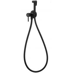 Смеситель псевдобиде Armatura MOZA BLACK с гигиеническим душем, черный 5039-512-81