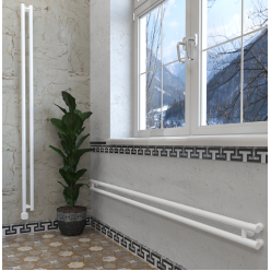 Дизайн-радиатор отопления Stinox Minori Design 10x180 белый матовый