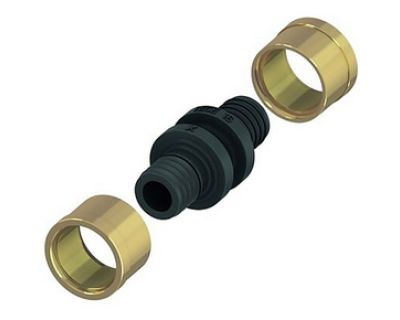 TECEfloor 77220015 Соединение труба-труба для трубы PPSU 16 мм 