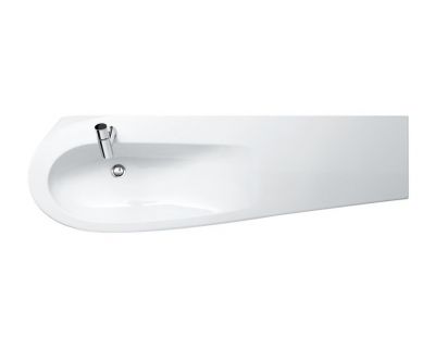 Раковина-столешница Laufen Alessi One 160x50,  с отверстием для смесителя, полочка справа, покрытие LCC, 8149714001041