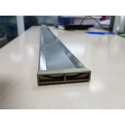 Крышка дренажного канала Geberit CleanLine 20 154.450.KS.1, L30-90 см, полированный металл / матовый металл