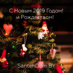 Поздравляем с Новым Годом 2019 и Рождеством!