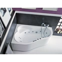 Акриловая ванна Poolspa Leda 160x100 L с ножками PWAH410ZN000000