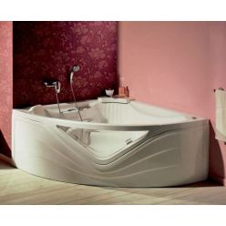 Акриловая ванна Poolspa Orchidea 150x150 с рамой и панелью PWS4510ZS000000