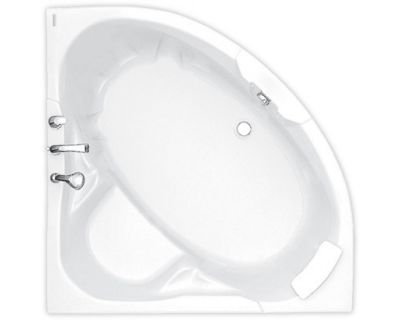 Акриловая ванна Poolspa Triangel 155x155 с рамой PWS4010ZS000000