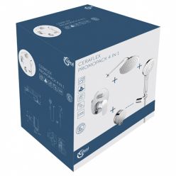 Душевая система Ideal Standard Ceraflex 4 in 1 BC447AA для скрытого монтажа	