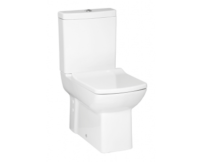 Чаша напольного унитаза Creavit Lara 63,8x35 с форсункой для биде LR360-00CB00E-0000